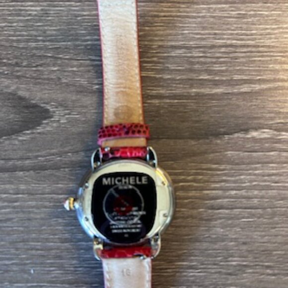 NWT MICHELE Serein Mid Two-Tone Diamond Watch - Picture 4 of 10